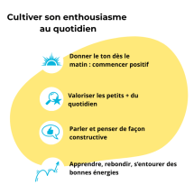 cultiver son enthousiasme au travail